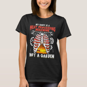 T-shirt Amusant Anti Vegan Meat Mater Funny Meat Lover Bbq
