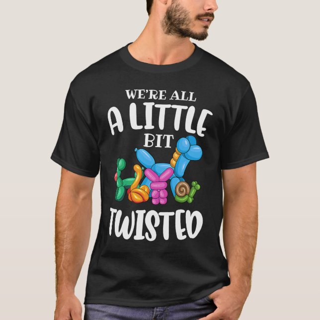 T-shirt Amusant artiste animal de ballonNous sommes tous u (Devant)