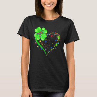 T-shirt Amusant Autisme C Autisme Maman Garçon Saint Patri