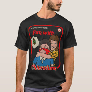 T-shirt Amusant Avec Chloroforme Vintage Childgame Horror 