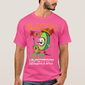 T-shirt Amusant Avocado Sombrero Fiesta Nacho moyenne Arch