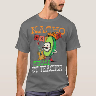 T-shirt Amusant Avocado Sombrero Fiesta Nacho Moyenne Art 