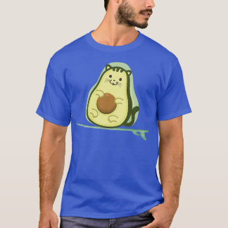 T-shirt Amusant Avocado Surf 6