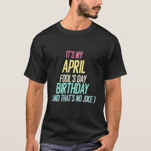 T-shirt Amusant Avril Fools Day Pranks Avril Fool's Lying