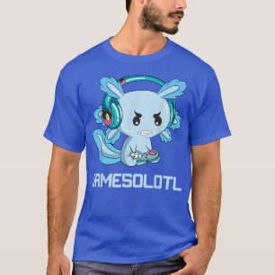 T-shirt Amusant Axolotl Lover Gamesalotl Jeu Axolotl Enfan