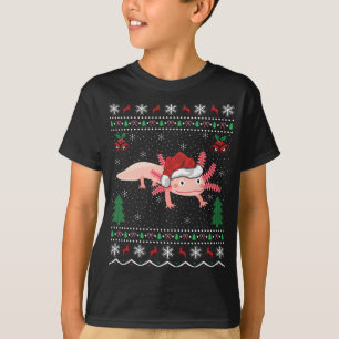 T-shirt Amusant Axolotl Lover Xmas cadeau laide Axolotl Ch