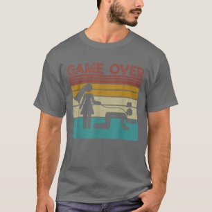 T-shirt Amusant Bachelor Party Tee, Mariée Groom Mariage B