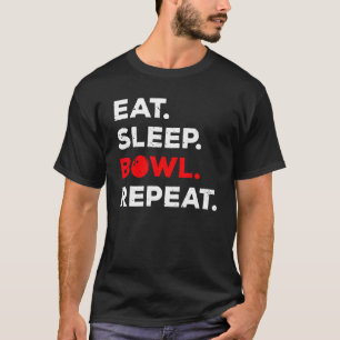 T-shirt Amusant Bowling Art Pour Hommes Femmes Bowling Pla
