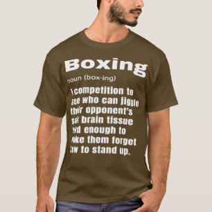 T-shirt Amusant Boxer Définition Entraîneur Entraîneur