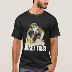 T-shirt Amusant Carlin Canine Chien Propriétaire Animaux F