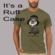 Amusant C'est un Coque de Carlin vert ruff Sherloc