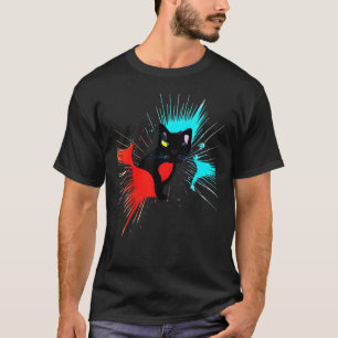 T-shirt amusant chat Darts