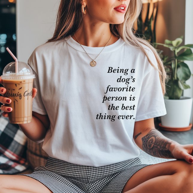 T-Shirt Amusant Chien - Propriétaire d'animaux de  (dog lover shirt, dog mom shirt, dog dad shirt, pet owner gift, funny dog shirt, dog quote shirt,)