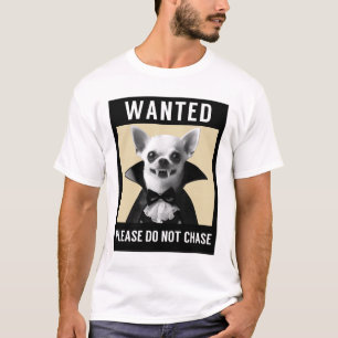 T-shirt Amusant Chihuahua Vampire Éffrayant Halloween