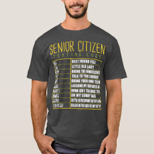 T-shirt Amusant citoyen âgé Code de Textes Cool Grandpa Gr