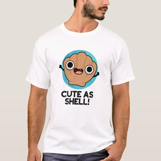T-shirt Amusant Comme Coquille Funny Seashell Pun (Devant)