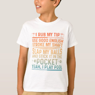 T-shirt Amusant Conception De Piscine Pour Hommes Garçons 