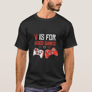 T-shirt Amusant contrôleur de jeu vidéo jeu console de jeu