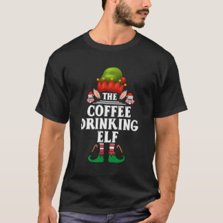T-shirt Amusant Correspondant Famille Noël Le Café Boisson