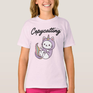 T-shirt Amusant Cute design simple pour amoureux des chats