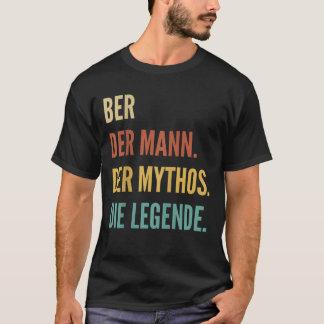 T-shirt Amusant design de prénom allemand - Ber