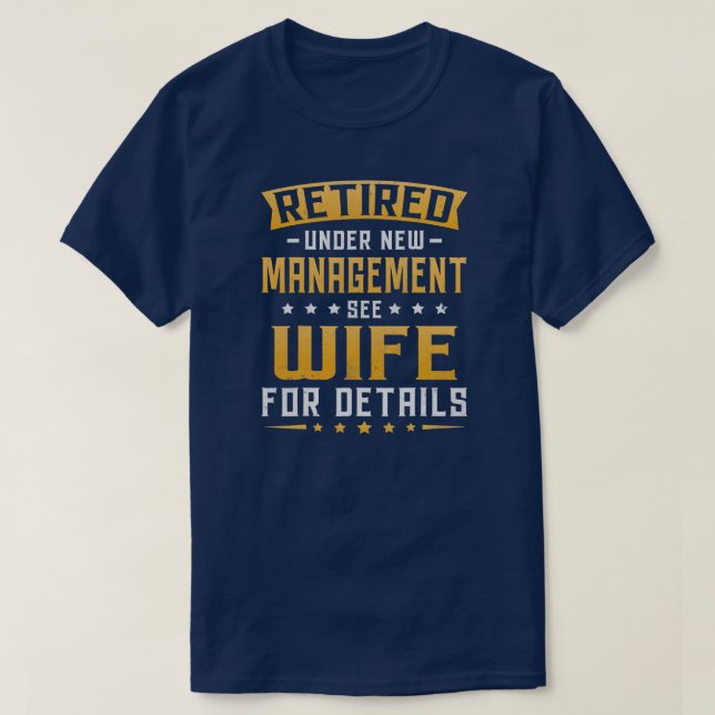 T-shirt Amusant Design de retraite Hommes papa fête de ret (Design devant)