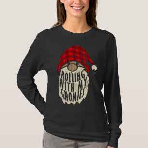 T-shirt Amusant Elf Beard Gnomes de Noël Matching Family