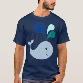 T-shirt Amusant et Cool Baby Whale Art Design
