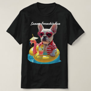 T-shirt Amusant Frenchie Ensoleillé