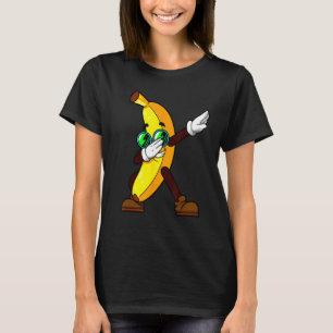 T-shirt Amusant Fruit Dab Garçons Filles Dabbing Banana