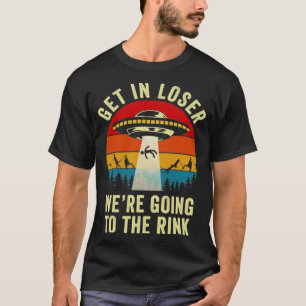 T-shirt Amusant gardien de hockey sur glace Aller à la pat