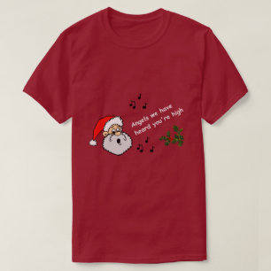 T-shirt Amusant Gay Noël Angels Nous avons entendu Vous 