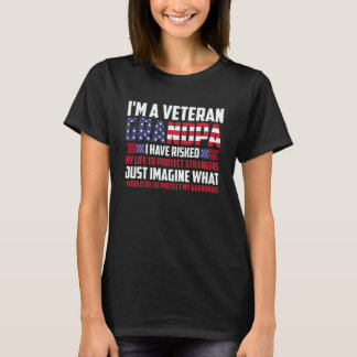 T-shirt Amusant Grand-Père Vétérinaire Fier Vet Grand-Père