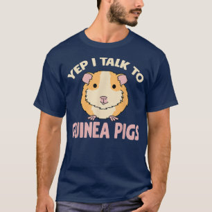 T-shirt Amusant Guinéen Cochon Adulte Yep Je Parle À Guiné