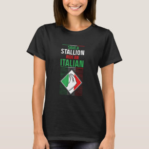 T-shirt Amusant Italien Slang Italie Dit Humour Citation d