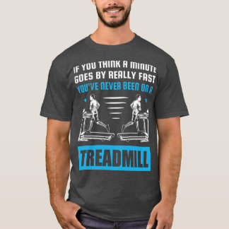 T-shirt Amusant jeu de tapis roulant