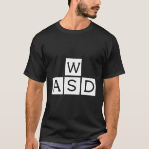 T-shirt Amusant Jeu Ordinateur Waser