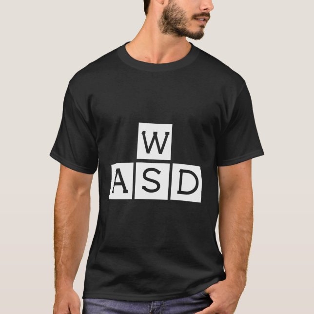 T-shirt Amusant Jeu Ordinateur Waser (Devant)