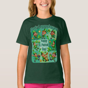 T-shirt Amusant jour de la Saint-Patrick "Lutins de fête" 