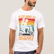 Amusant Motorcycle Moker Rider Motorbike Mens