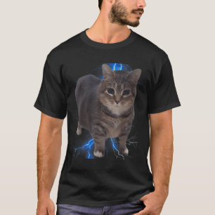 T-shirt Amusant Oiia Oiia rotation de chat mème chat Brain