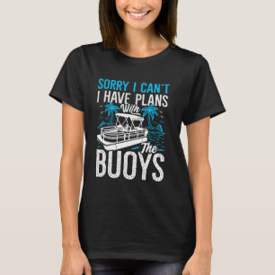 T-shirt Amusant Pontoon Boat Art Pour Grand-Père Bateau Ho