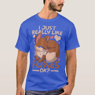T-shirt Amusant Pour Amoureux Nature Forêt Coeurs Animaux 