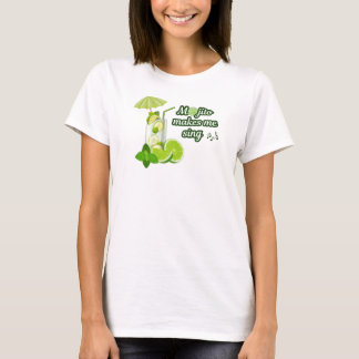 T-shirt amusant pour les amateurs de Mojito