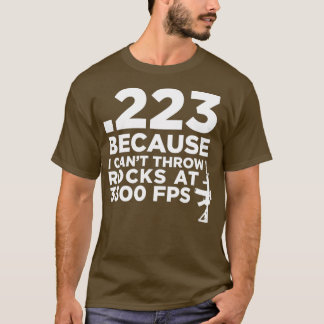 T-shirt Amusant Propriétaire d'un pistolet Design Pro Deux