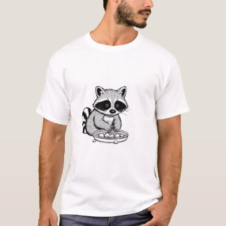 T-shirt amusant Raccoon