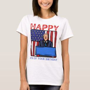 T-shirt Amusant républicain 4 juillet Biden Trump 24