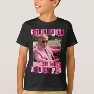 T-shirt Amusant Se Faire Perdre Nous Reprenons L'Amérique