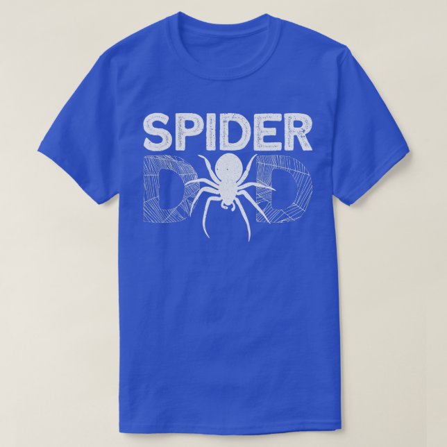 T-shirt Amusant Spider Papa Design pour Hommes Hommes Pare (Design devant)