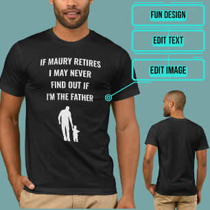 T-shirt Amusant Suis-je le père